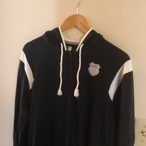 K-Swiss hoodie zip-up, excellent condition!